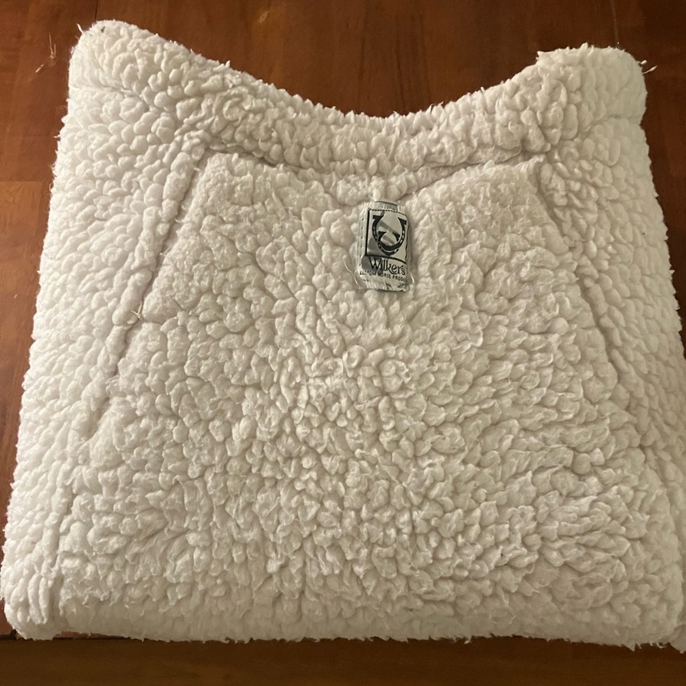 Wilkers Sherpa English Show Saddle Pad